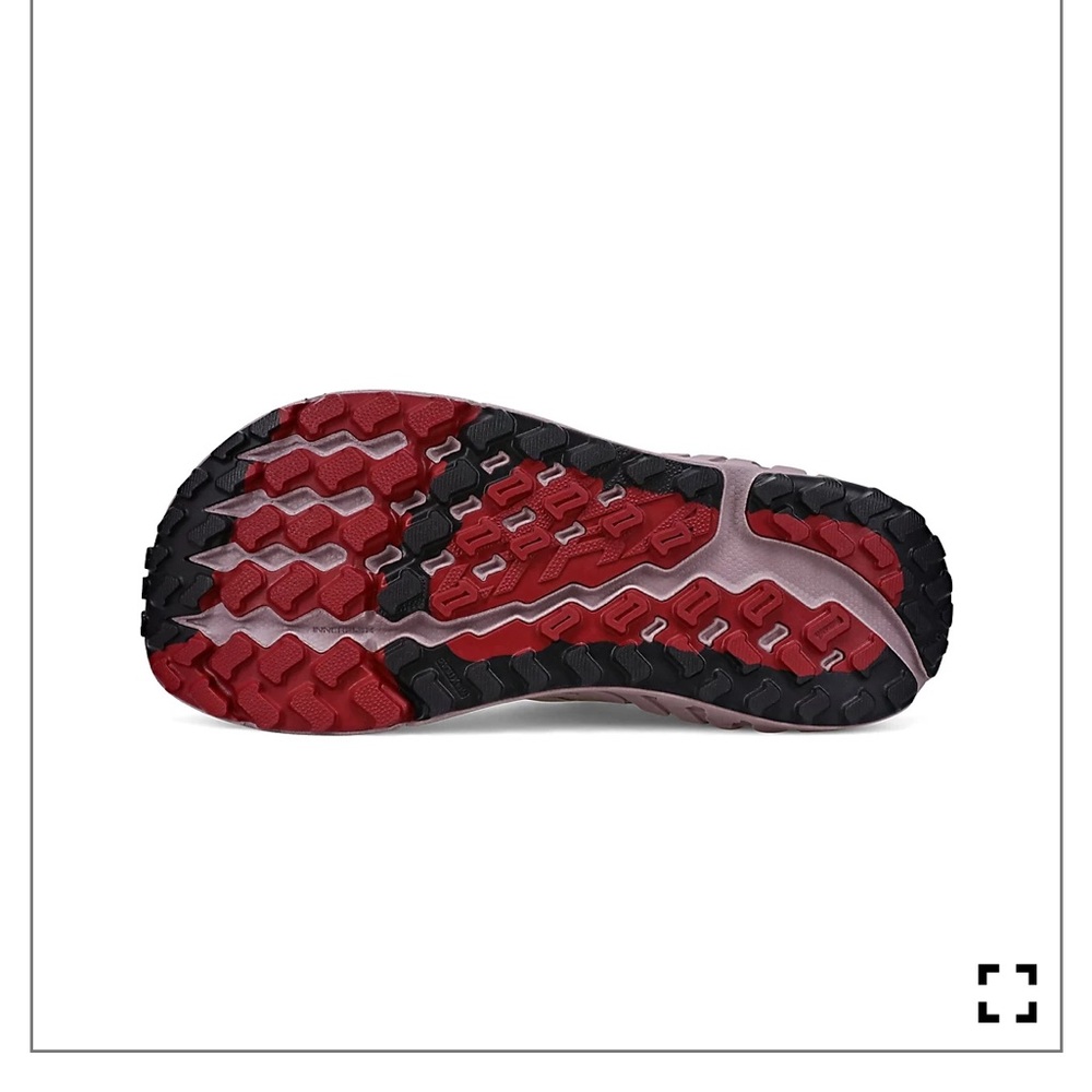 White Altra trail and road shoe